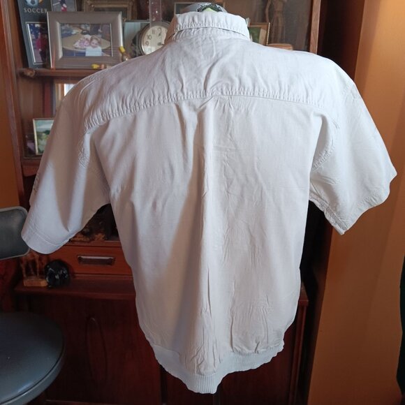 Vintage 1980s New Wave Shirt Mens Large Pullover Logo by DCL Preppy Indy - Picture 6 of 9